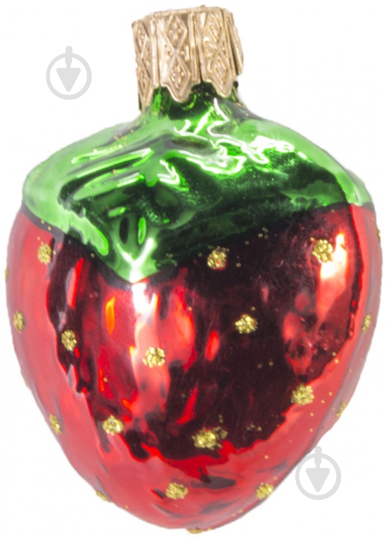 Ялинкова іграшка Ф-249 Полуничка 5 см - фото 1