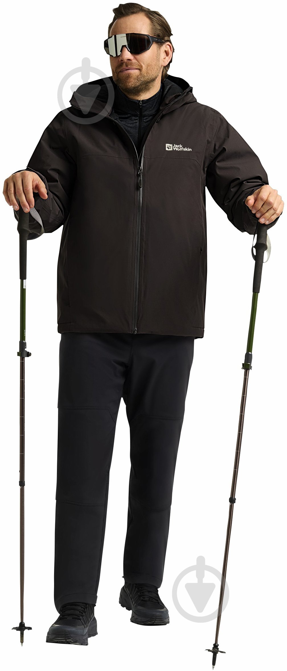 Куртка чоловіча демісезонна Jack Wolfskin WISPER INS JKT M A61870_D0108 р.L коричнева - фото 3 Куртка чоловіча демісезонна Jack Wolfskin WISPER INS JKT M A61870_D0108 р.L коричнева - фото 3