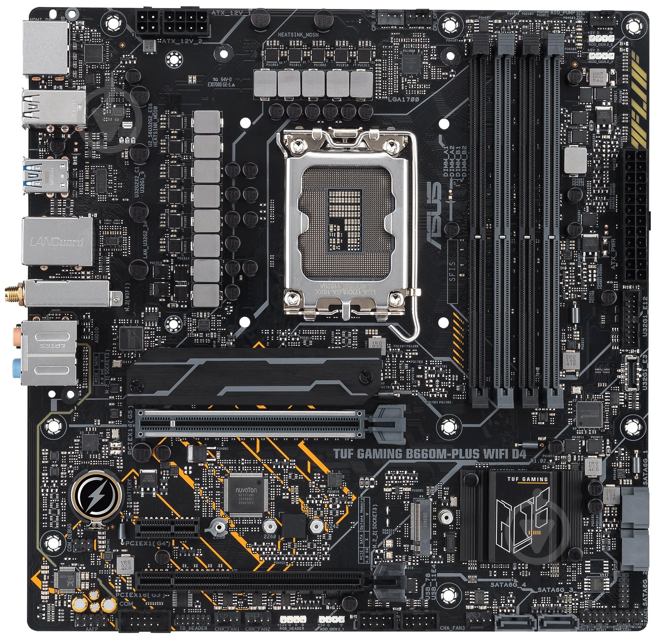 Материнская плата Asus 90MB1AZ0-M1EAY0 (Socket 1700, Intel B660, micro ATX) - фото 2