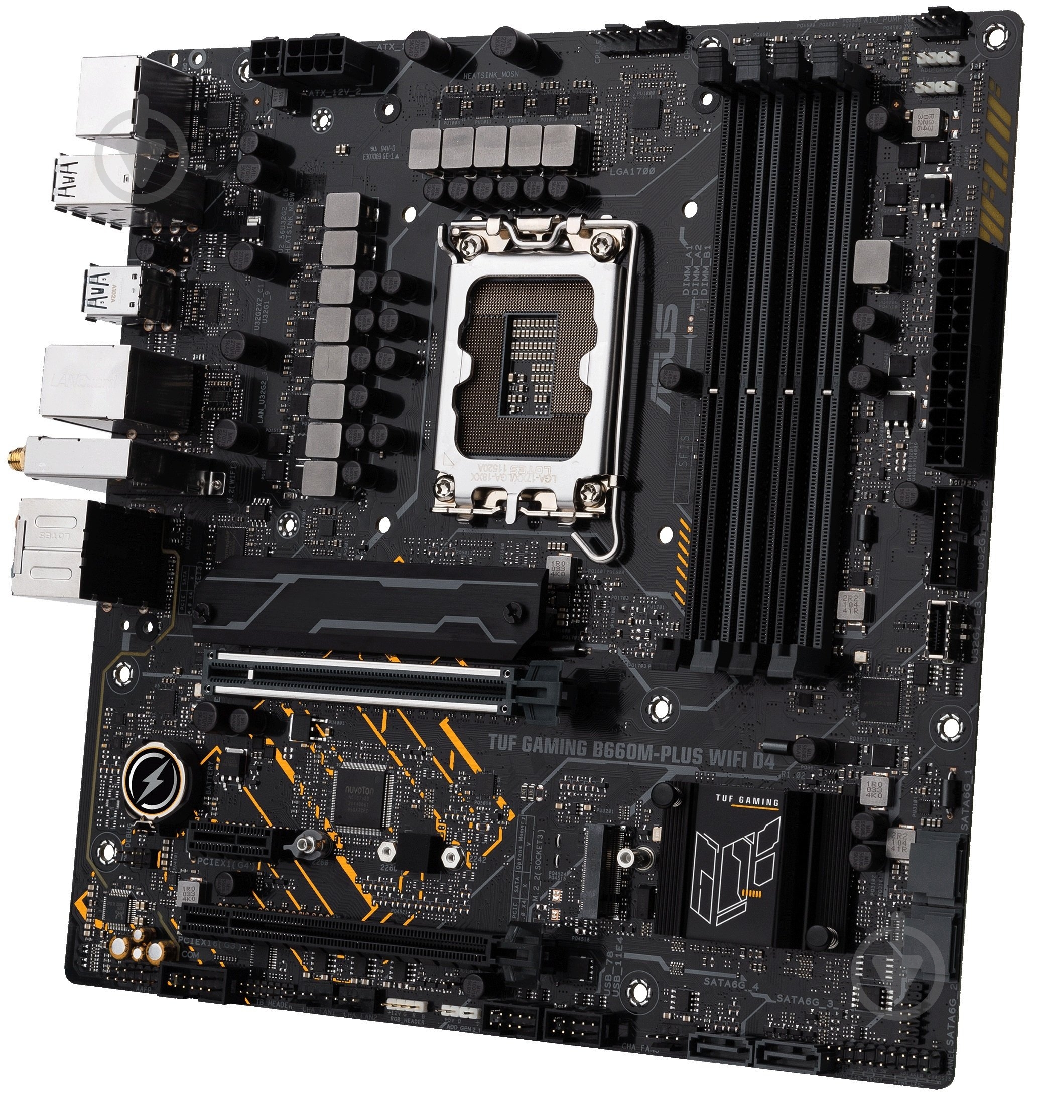 Материнская плата Asus 90MB1AZ0-M1EAY0 (Socket 1700, Intel B660, micro ATX) - фото 4