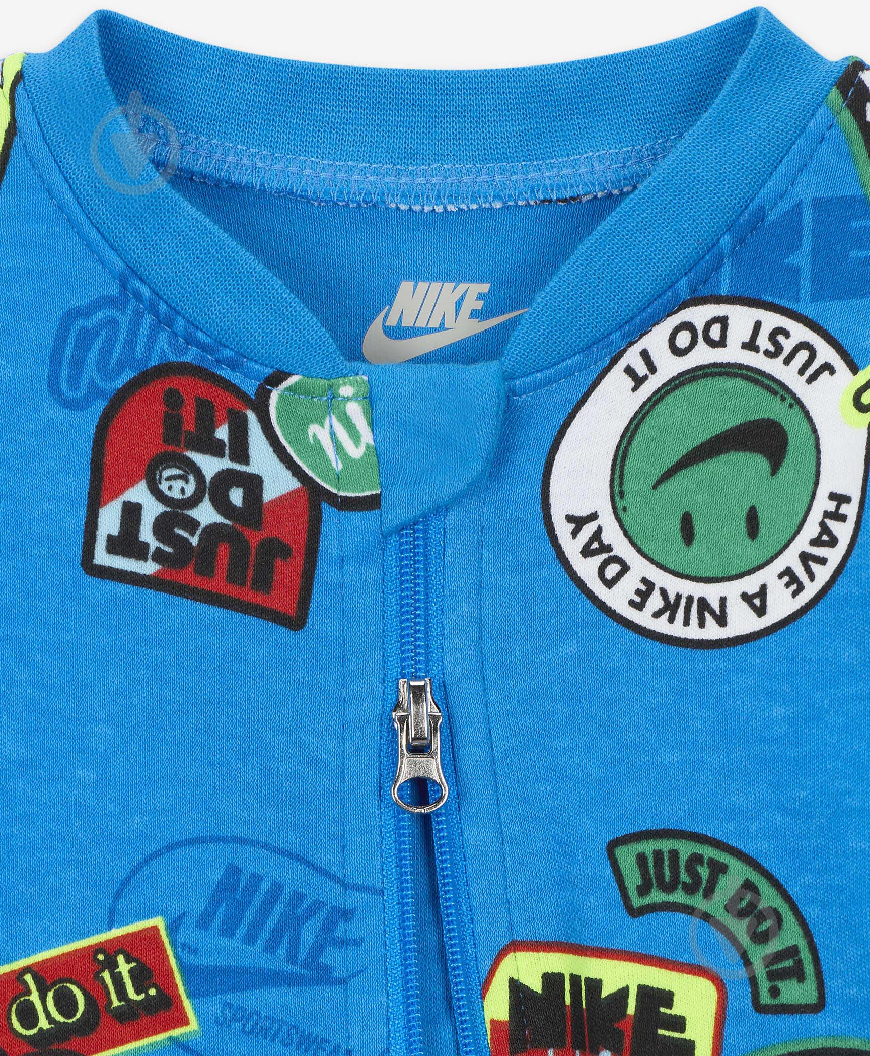 Боді Nike р.68 блакитний 56L697-B68 - фото 1 Боді Nike р.68 блакитний 56L697-B68 - фото 1