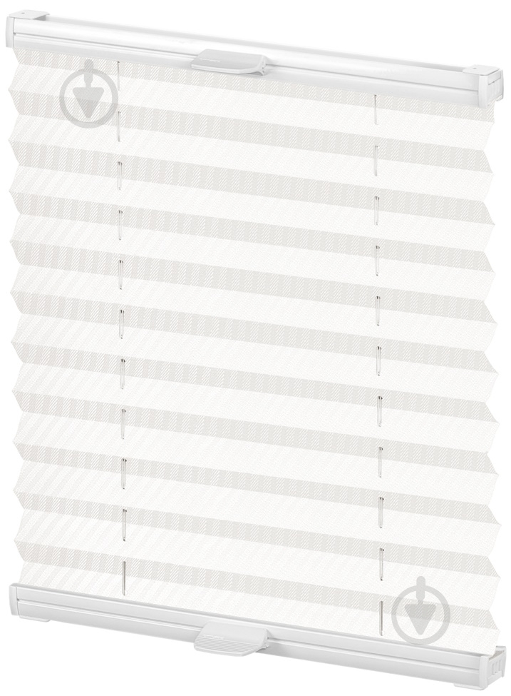 Штора-плиссе Rollotex ткань FUSION 70х80 см белая - фото 1