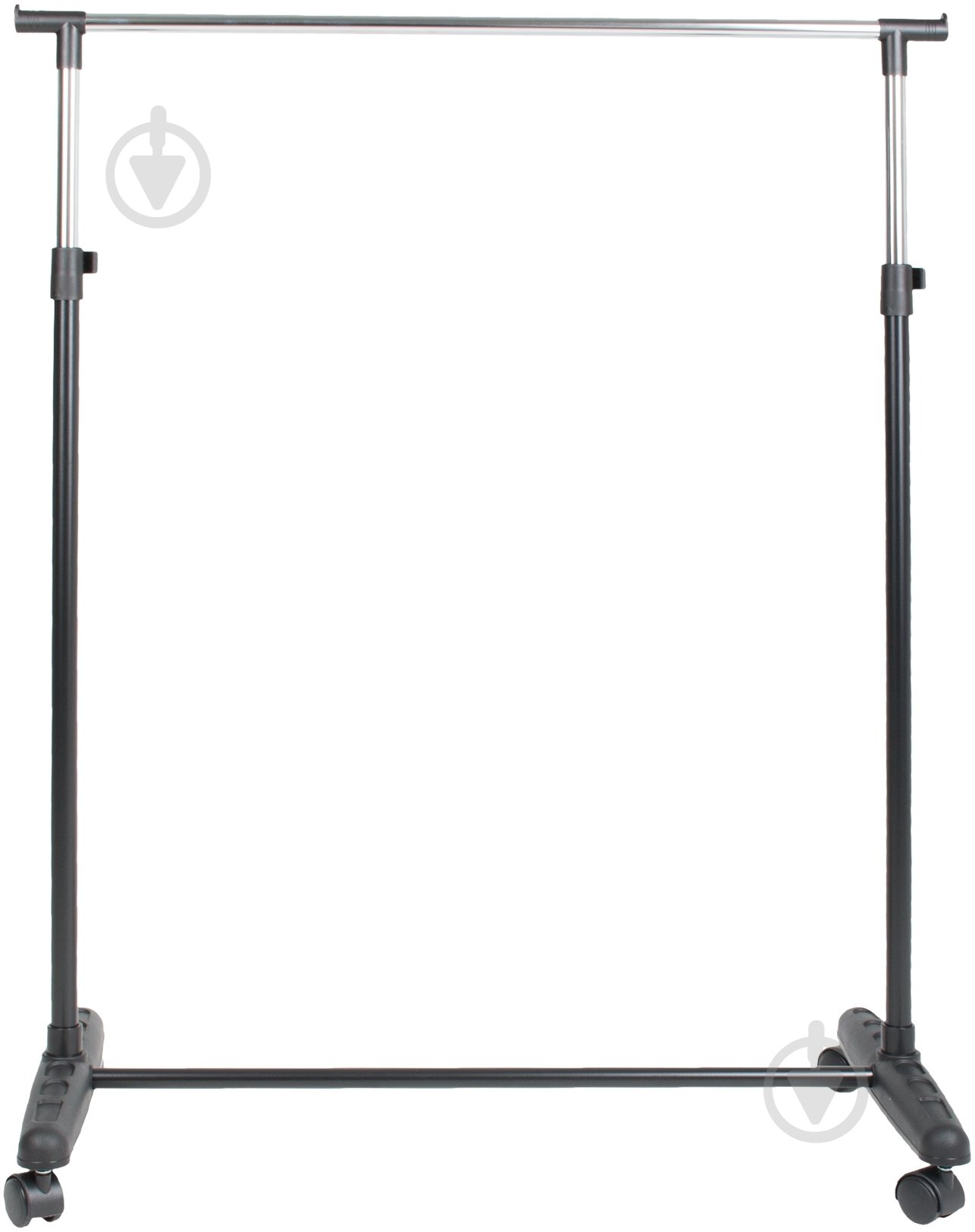 Тримач для одягу UP! (Underprice) SG-302 750x380x820(1520) мм одинарний пересувний на колесах чорний - фото 3