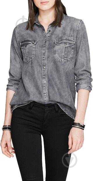 Рубашка Mavi SAMMY Mid Grey GOLD 120890-24633 р. S серый - фото 3