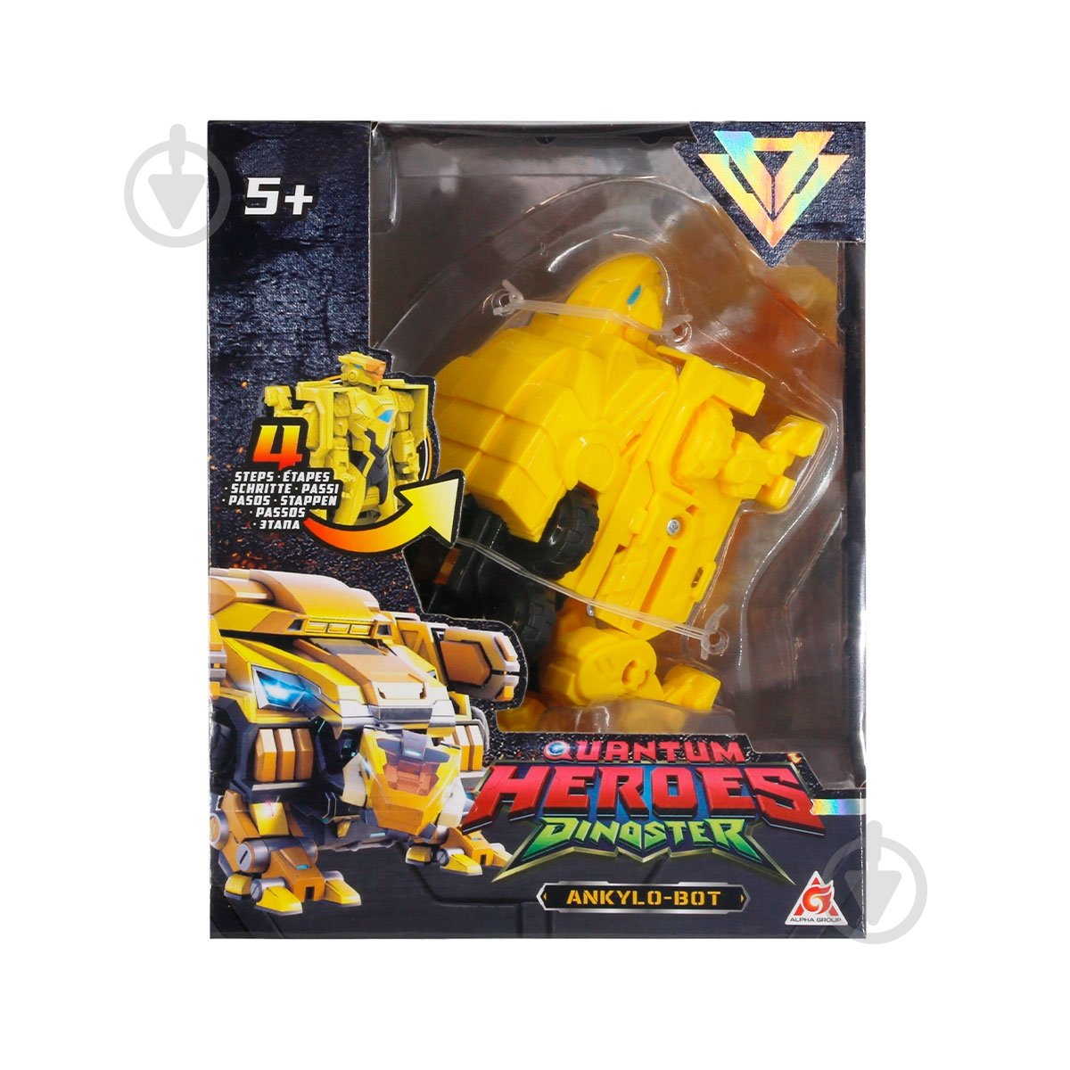 Фигурка DINOSTER Динозавр-трансформер Делби EU580852 - фото 1 Фигурка DINOSTER Динозавр-трансформер Делби EU580852 - фото 1