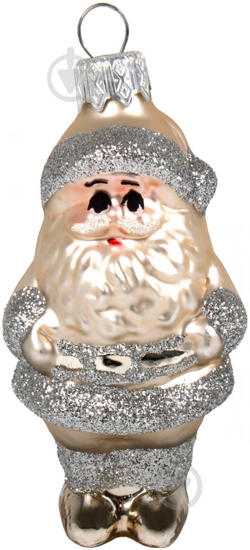 Елочная игрушка Санта 16 см разноцветный - фото 1