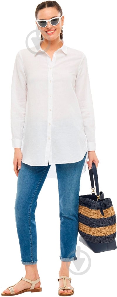 Сорочка Mavi LONG SLEEVE SHIRT 121986-620 р. S білий - фото 5