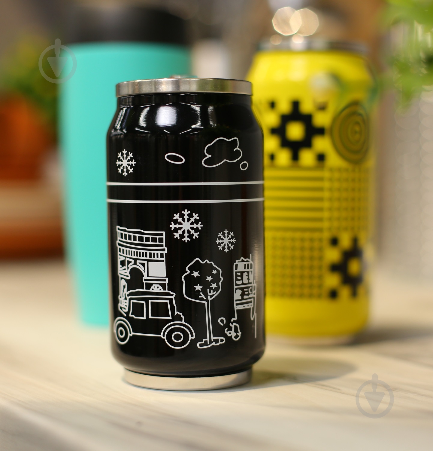 Термочашка Flamberg Blackboard 300 мл - фото 2 Термочашка Flamberg Blackboard 300 мл - фото 2