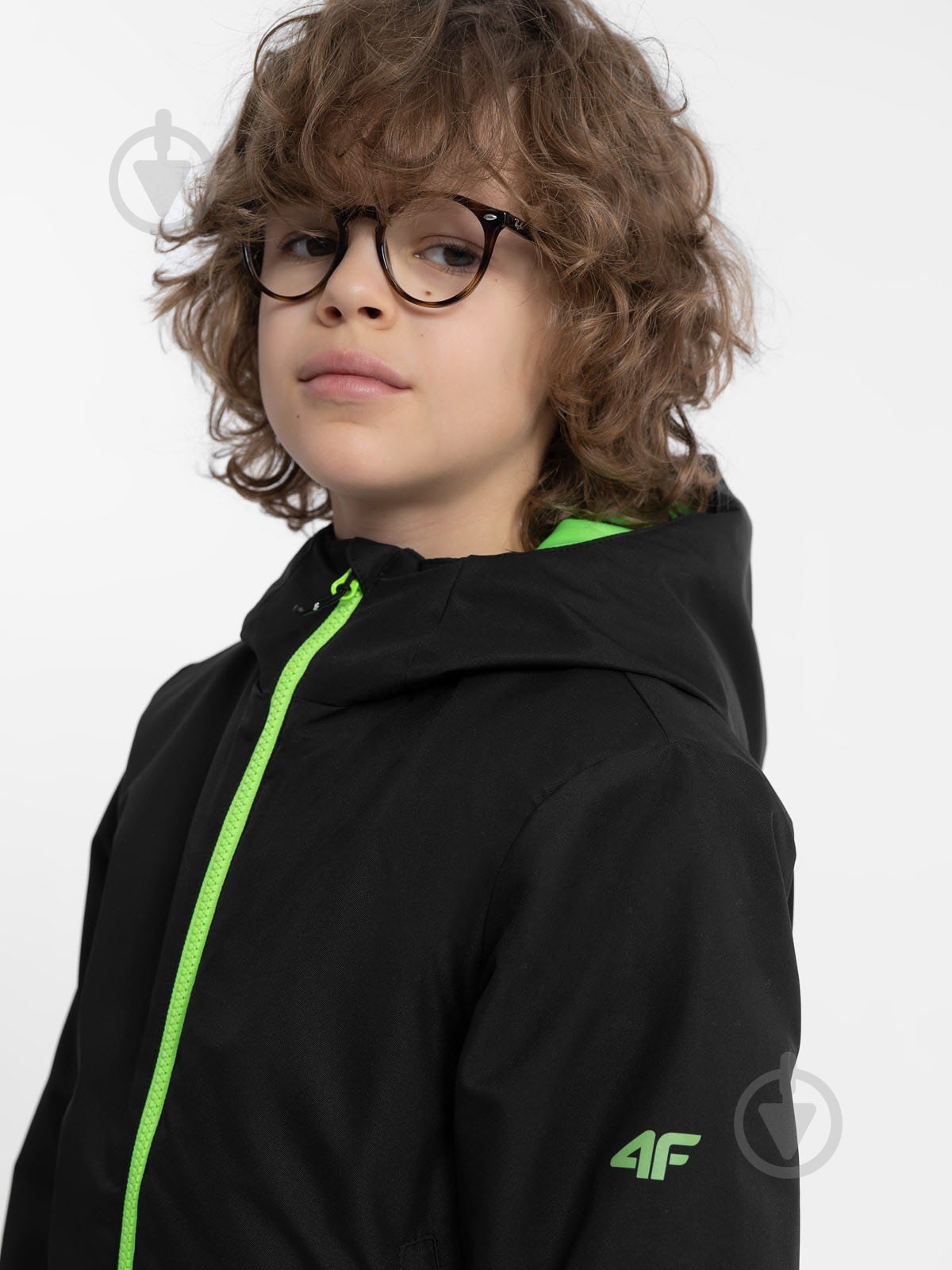 Куртка для мальчиков 4F TECHNICAL JACKET M297 4FJAW23TTJAM297-21S черная - фото 3 Куртка для мальчиков 4F TECHNICAL JACKET M297 4FJAW23TTJAM297-21S черная - фото 3