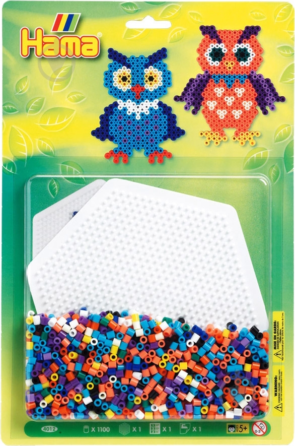 Термомозаика Hama Совушки Midi 4012 - фото 1 Термомозаика Hama Совушки Midi 4012 - фото 1
