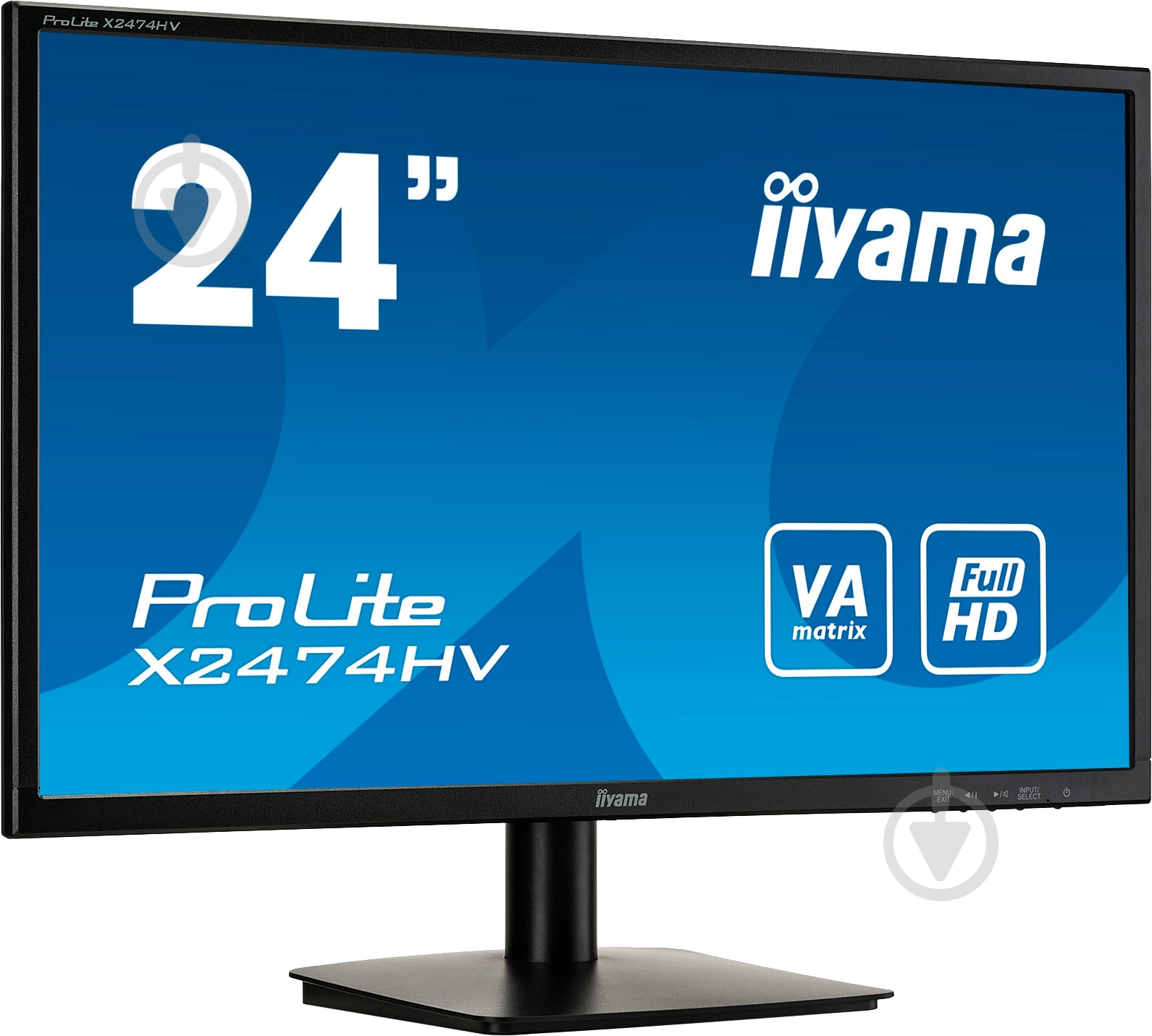 Монитор Iiyama ProLite 23,6" (X2474HV-B1) - фото 2 Монитор Iiyama ProLite 23,6" (X2474HV-B1) - фото 2