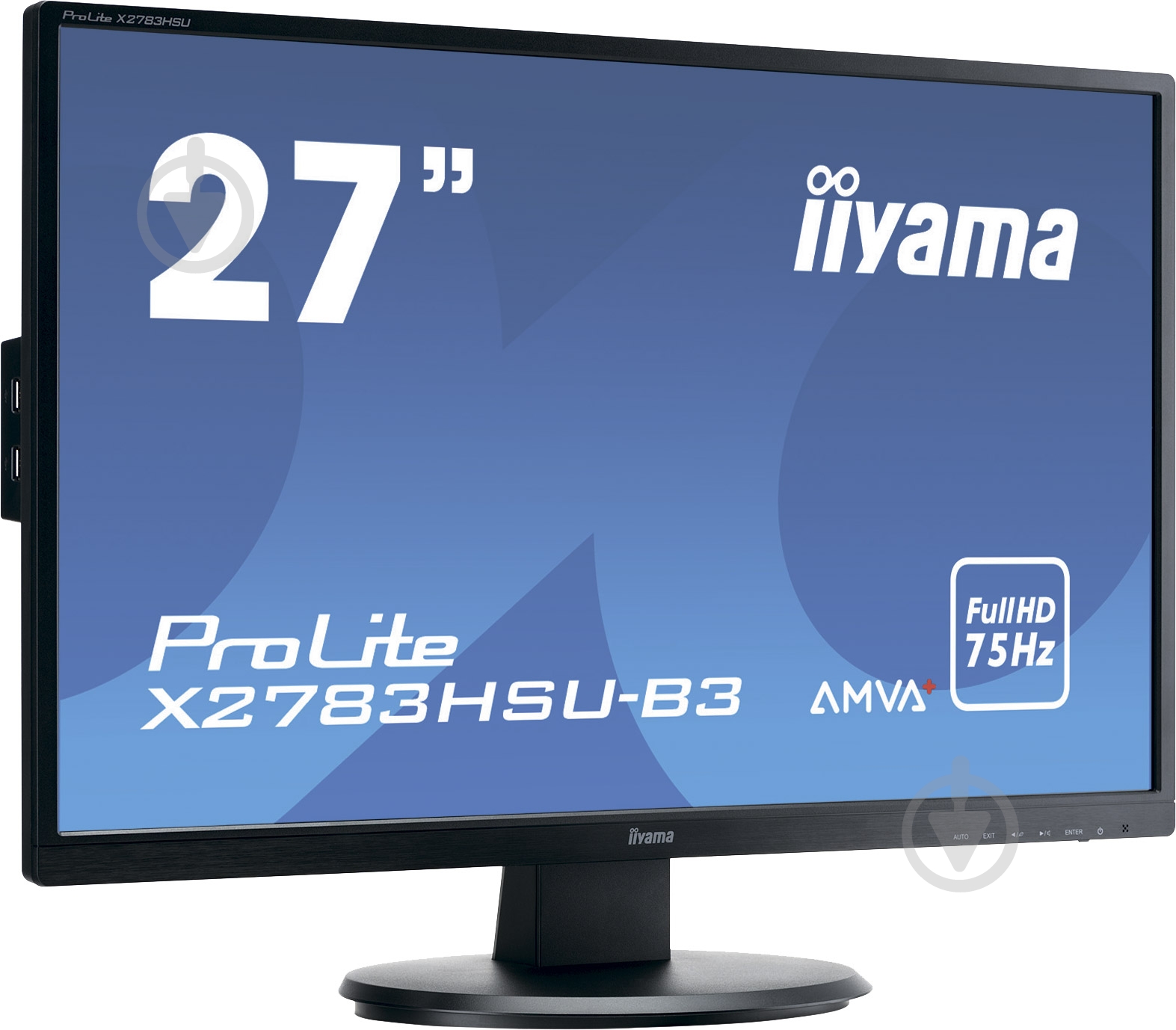 Монитор Iiyama ProLite 27" (X2783HSU-B3) - фото 2