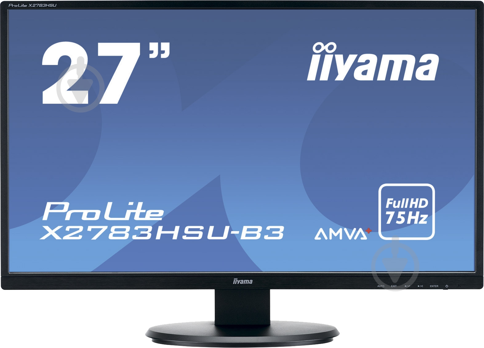 Монитор Iiyama ProLite 27" (X2783HSU-B3) - фото 1