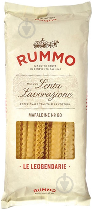 Паста TM RUMMO Мафальдине №80 500 г - фото 1