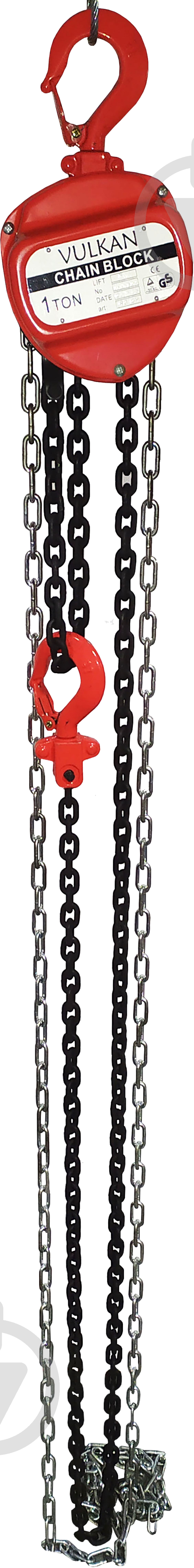 Таль цепная Vulkan HS-C 1T/6M - фото 1 Таль цепная Vulkan HS-C 1T/6M - фото 1