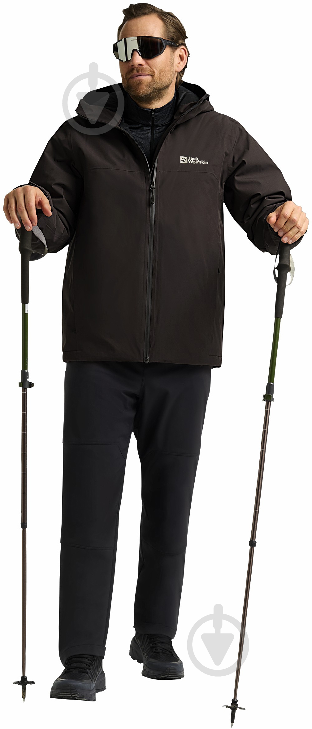 Куртка чоловіча демісезонна Jack Wolfskin WISPER INS JKT M A61870_D0108 р.M коричнева - фото 3