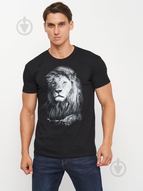 Футболка Sol's IMPERIAL 190 THE LION KING (11935277) 11500309/102L р.L чорний - фото 1