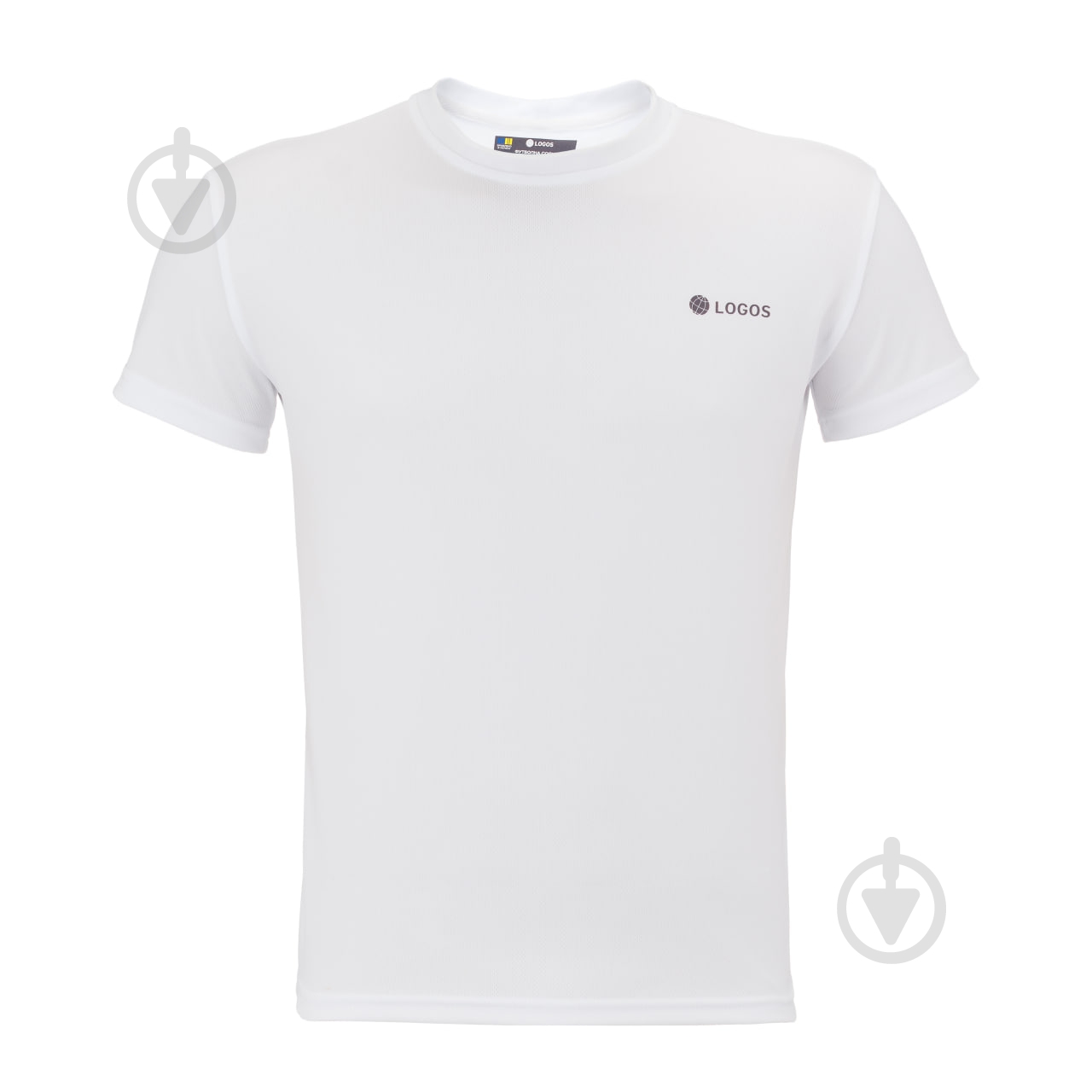 Футболка LOGOS-Tac из COOLMAX без нанесения 04-09-00-0001 р.3XL молочный - фото 1