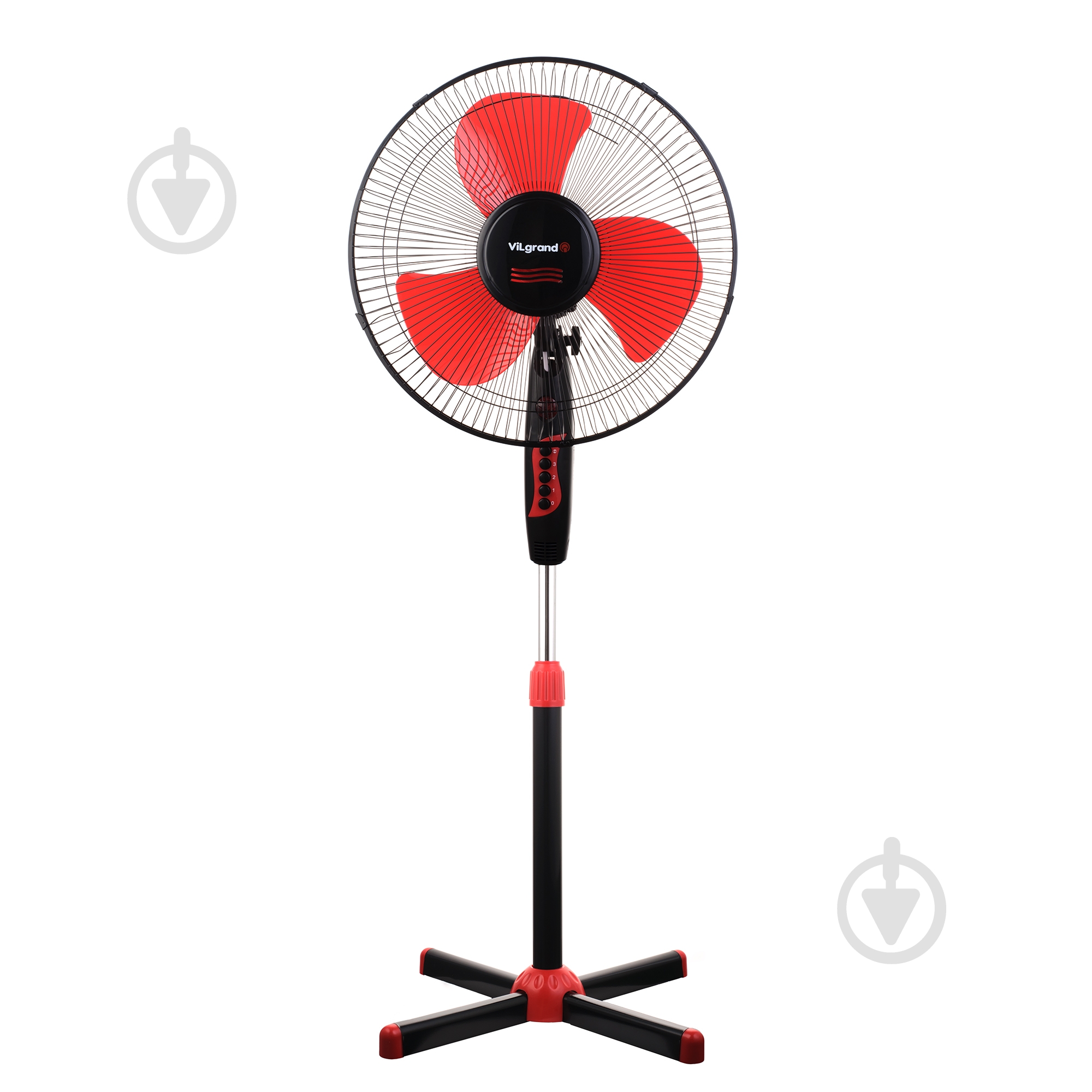 Вентилятор напольный ViLgrand VF401 red - фото 1