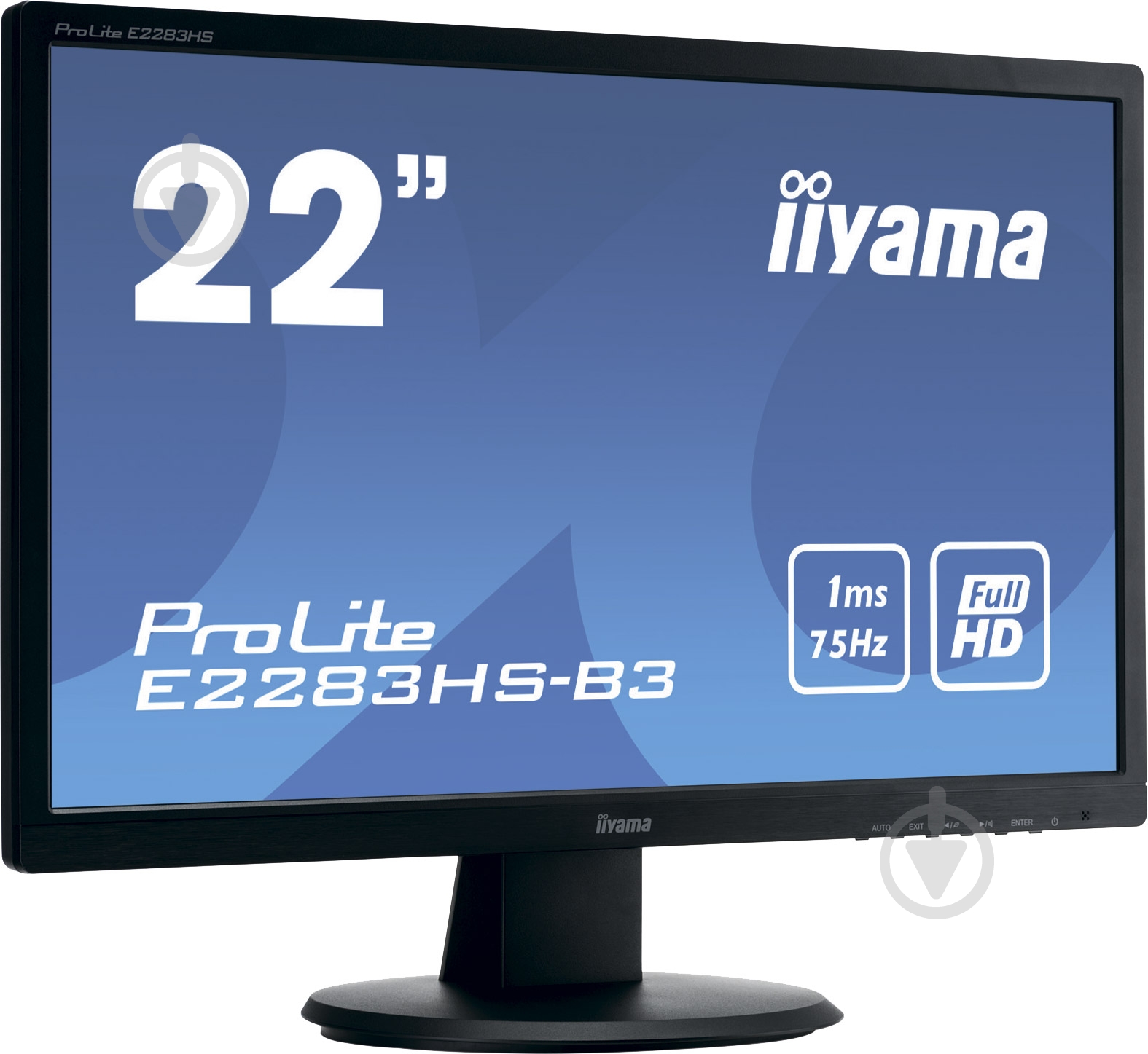 Монитор Iiyama ProLite 21,5" (E2283HS-B3) - фото 2