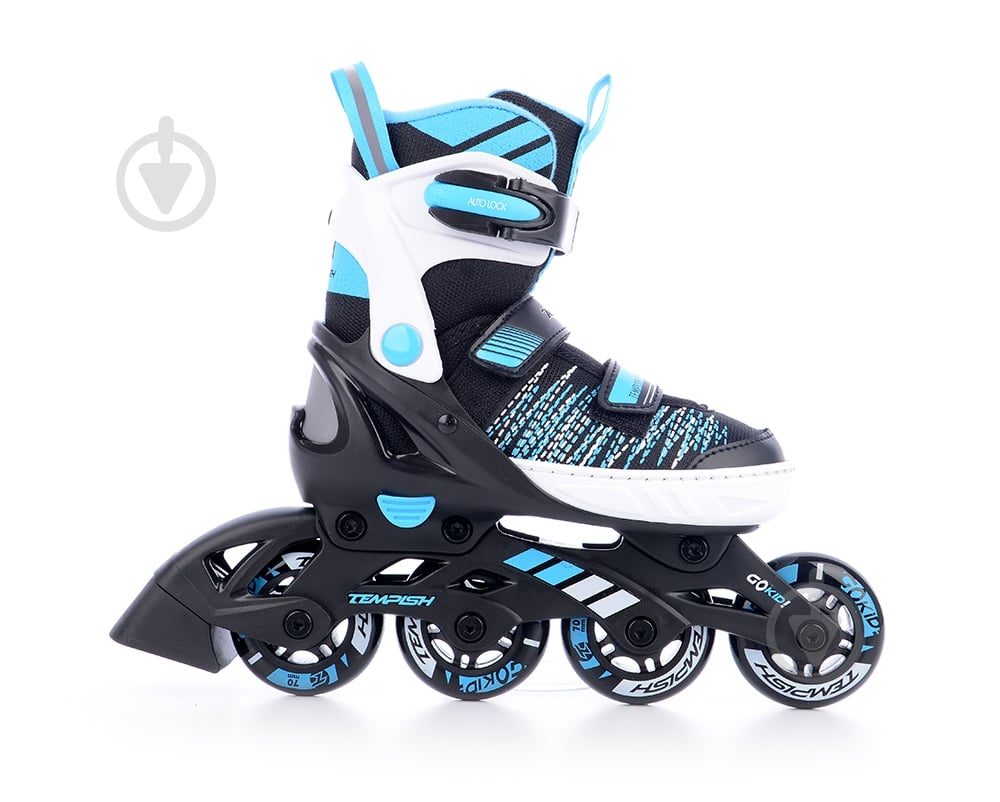 Роликові ковзани Tempish GOKID 100000004098/29-32 р. 29-32 чорно-блакитний - фото 1