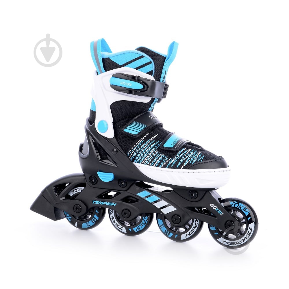 Роликові ковзани Tempish GOKID 100000004098/29-32 р. 29-32 чорно-блакитний - фото 4