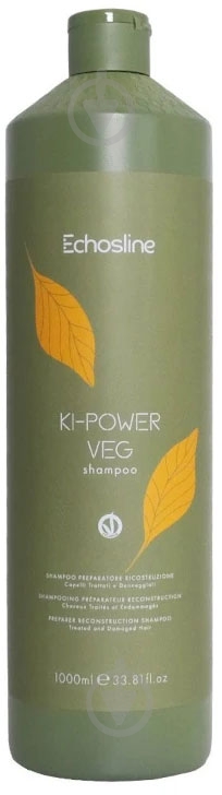 Шампунь Echosline Реконструкция Ki-Power 1000 мл - фото 1