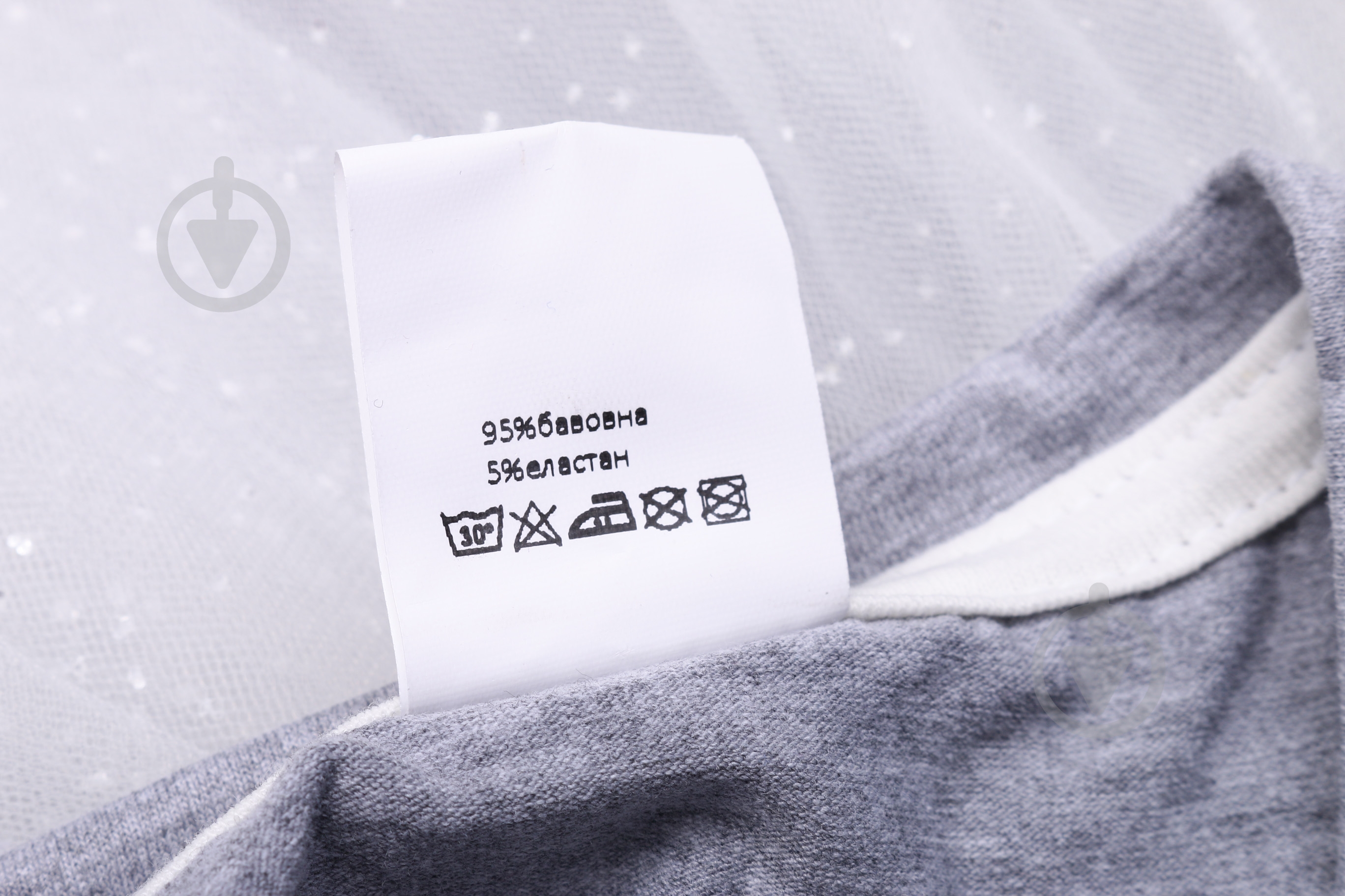 Плаття Luna Kids для девочки серый меланж - фото 6