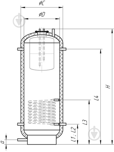 Теплоаккумулятор Shculz STBN-1000/160B - фото 2