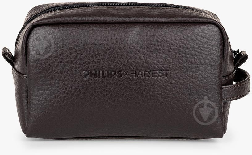 Косметичка Philips × HARVEST коричневая - фото 1 Косметичка Philips × HARVEST коричневая - фото 1