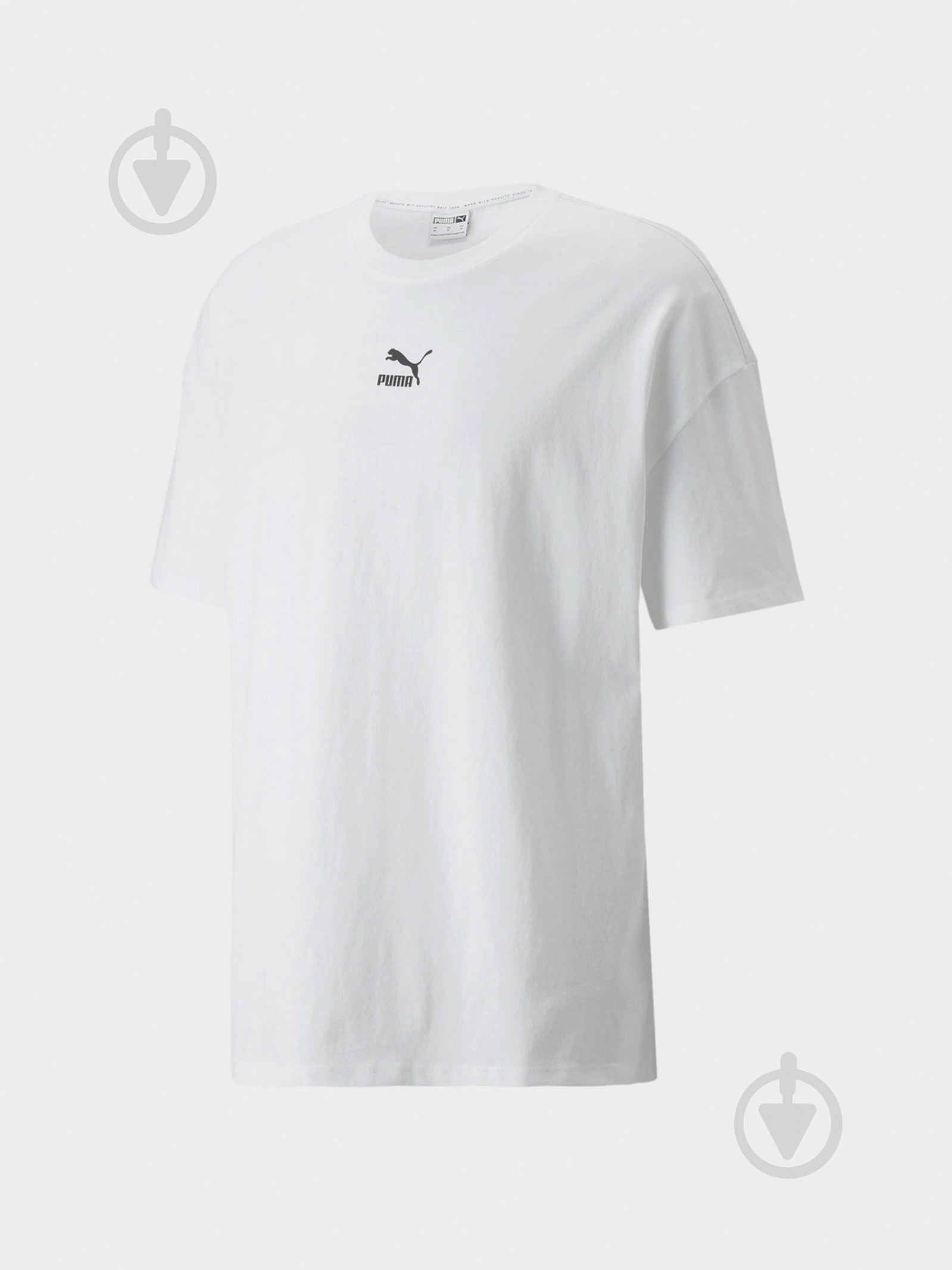 Футболка Puma CLASSICS BOXY TEE 53213502 р.M белый - фото 3