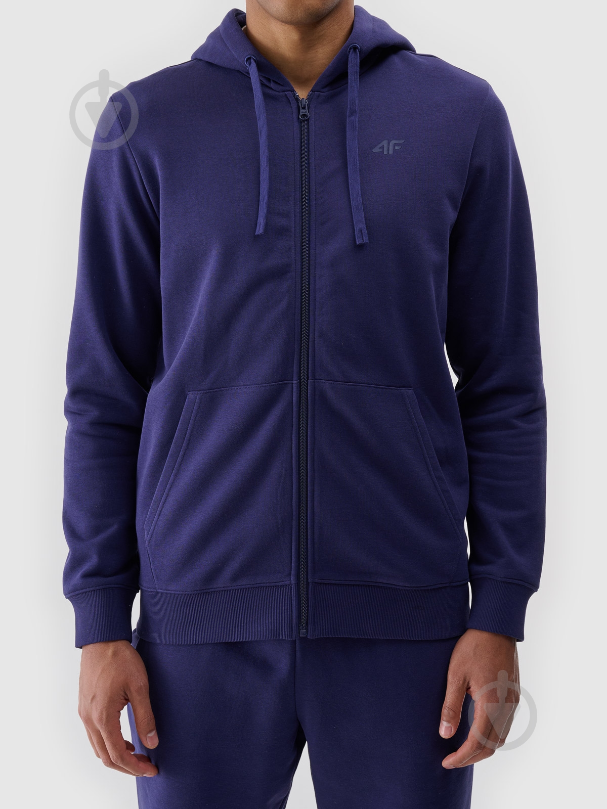 Джемпер 4F SWEATSHIRT M1768 4FWMM00TSWSM1768-31S р.M синій - фото 4 Джемпер 4F SWEATSHIRT M1768 4FWMM00TSWSM1768-31S р.M синій - фото 4