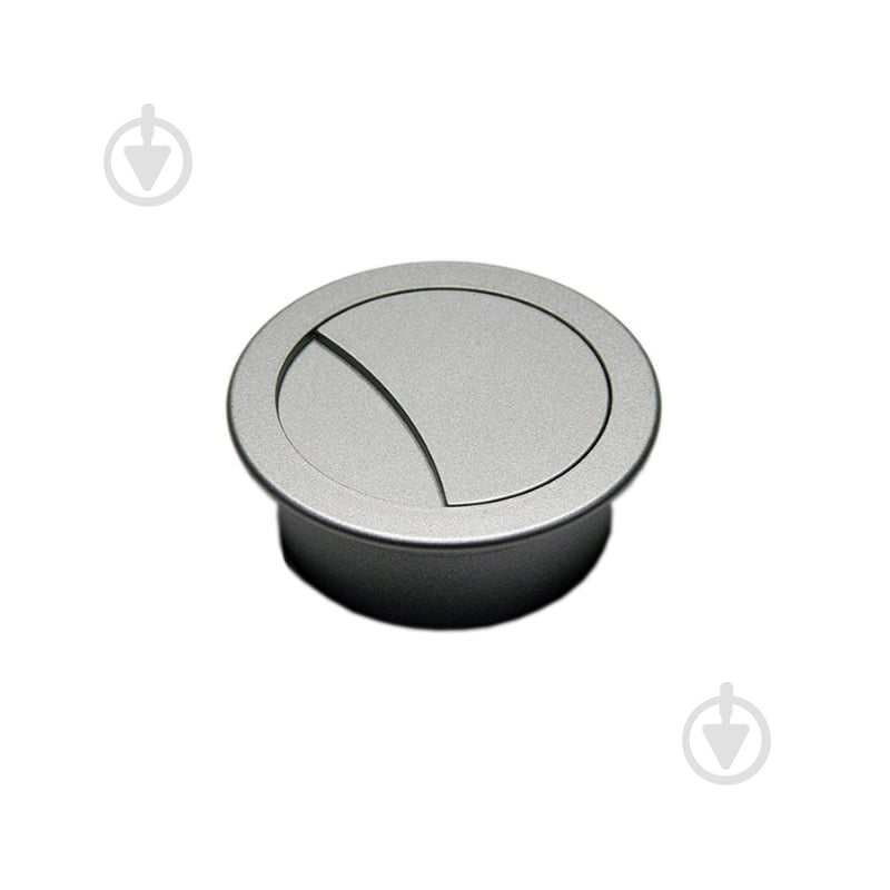 Заглушка для проводов Poliplast 26х60 мм матовый хром 0905-26V06 - фото 1
