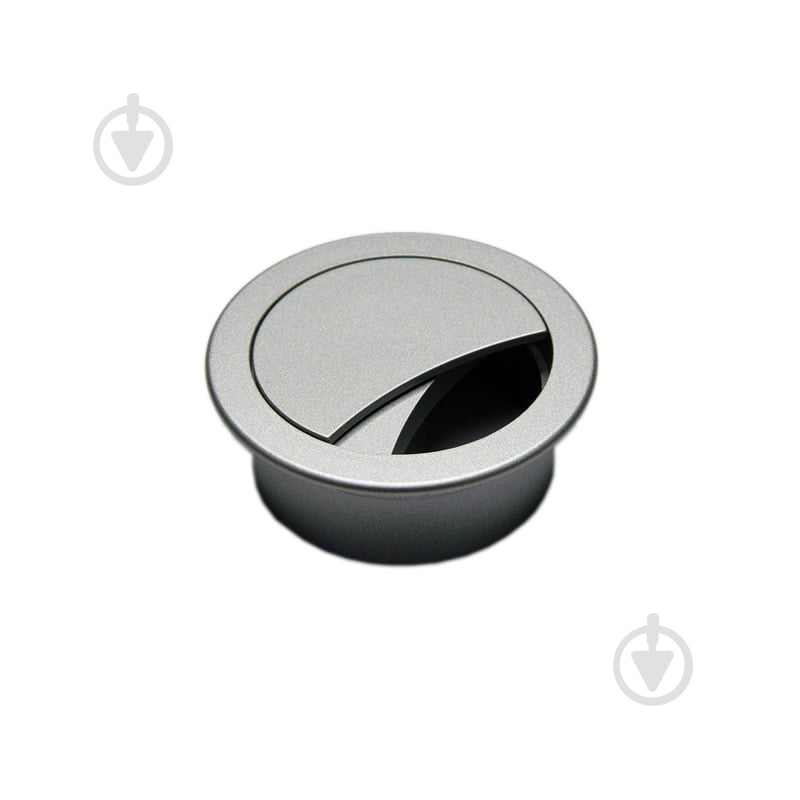 Заглушка для проводов Poliplast 26х60 мм матовый хром 0905-26V06 - фото 2
