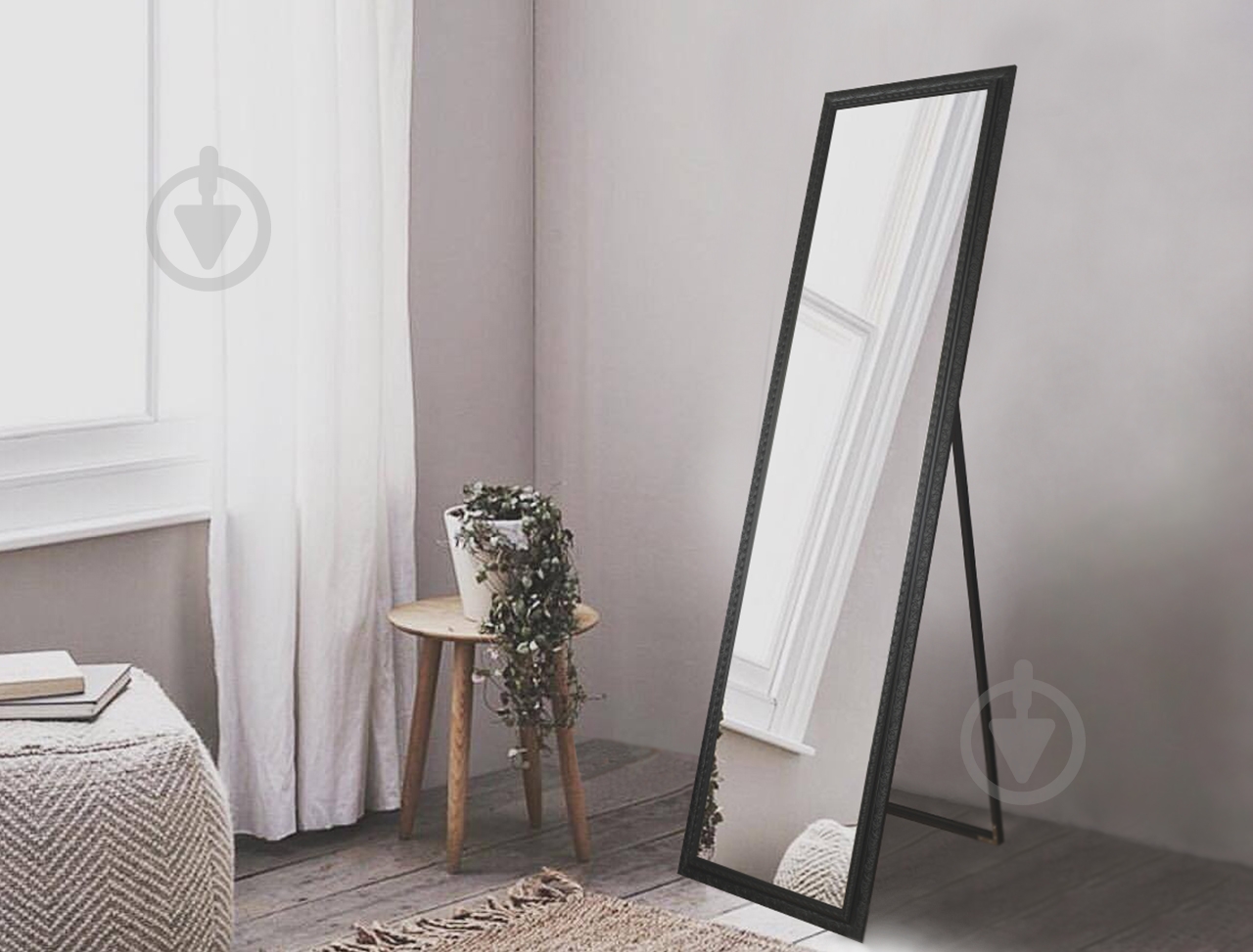 Напольное зеркало SvitArt MF-5025-1 1700x500xчерный - фото 3 Напольное зеркало SvitArt MF-5025-1 1700x500xчерный - фото 3