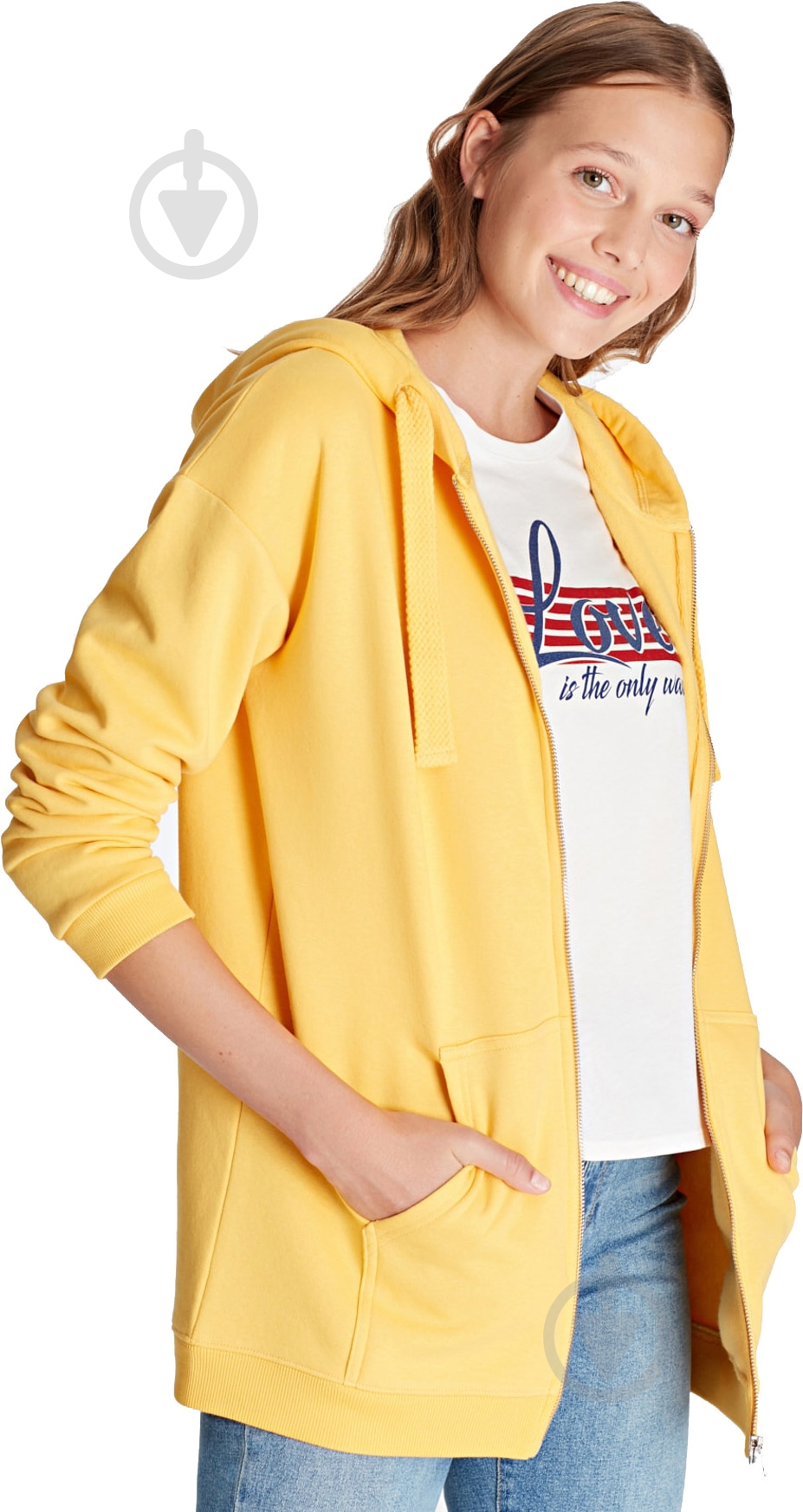 Джемпер Mavi ZIP UP SWEATSHIRT 167300-29847 р. M желтый - фото 4