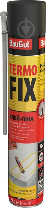 Піна-клей BauGut Termo Fix 750 мл - фото 1
