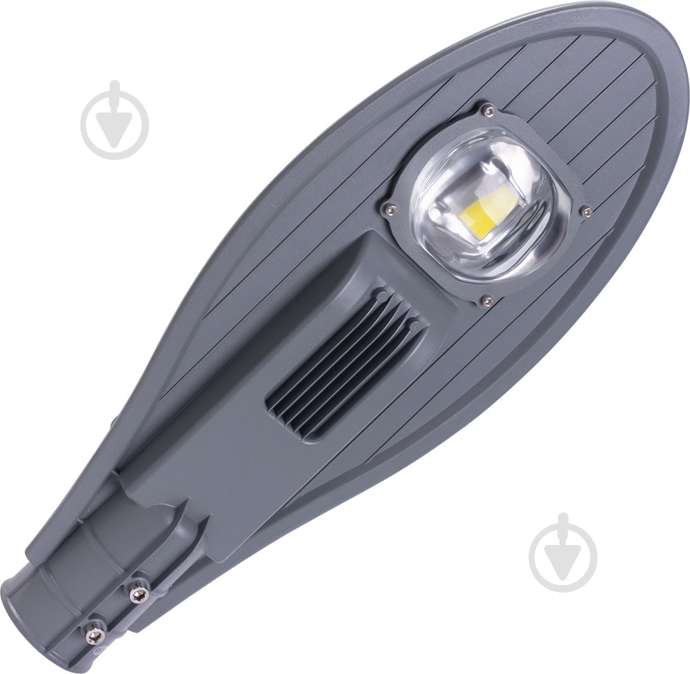 Світильник консольний E.NEXT e.LED.Street.50.6500 50 Вт чорно-сірий l0820003 - фото 1