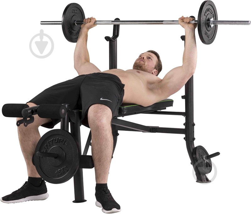 Скамья для жима Tunturi Compact Width Weight Bench 17TSWB4000 - фото 6