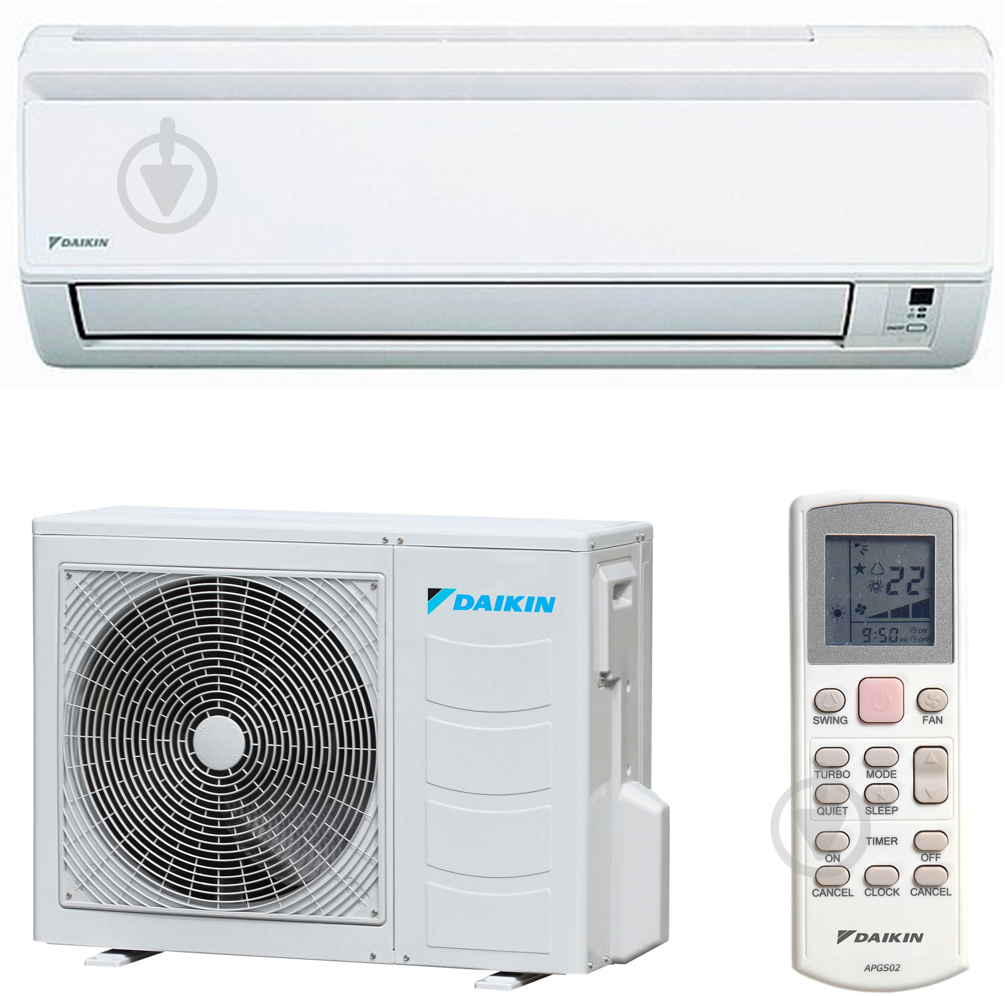 Кондиционер Daikin FTYN20L/RYN20L - фото 1 Кондиционер Daikin FTYN20L/RYN20L - фото 1