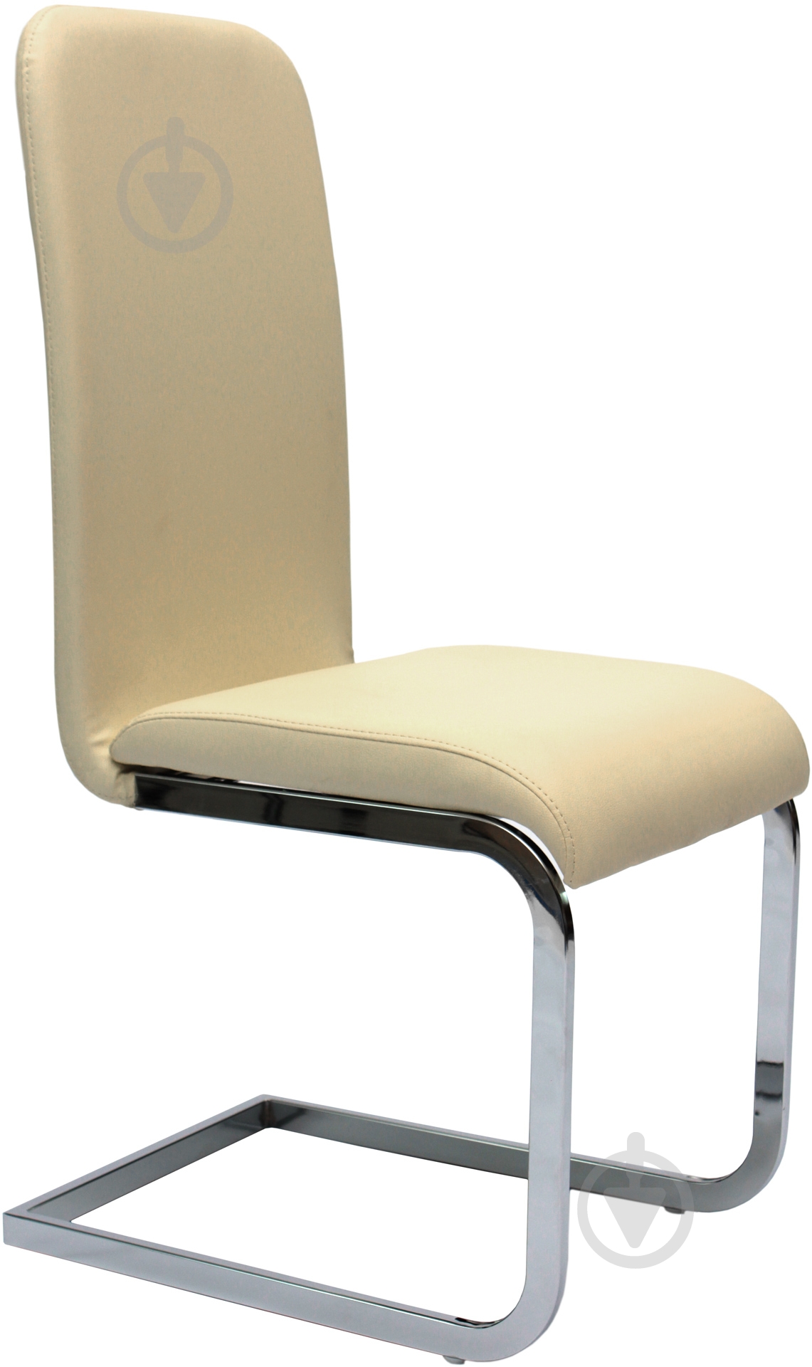 Стул обеденный AC-01 хром/бежевый - фото 1