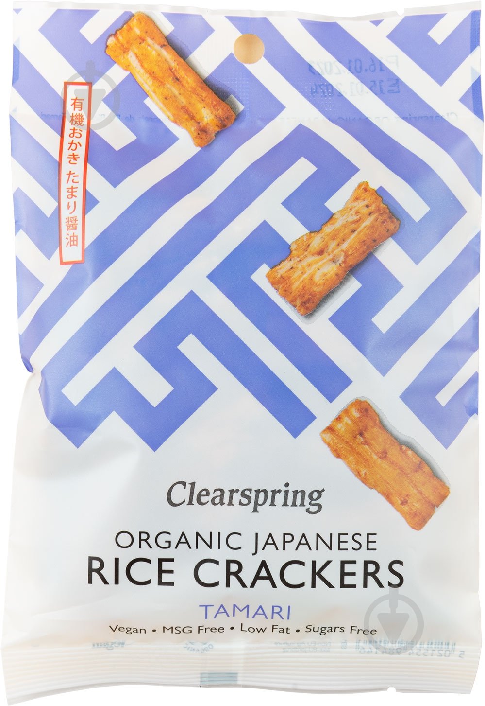 Крекер Clearspring рисовый с соусом Тамари органические 50 г - фото 1 Крекер Clearspring рисовый с соусом Тамари органические 50 г - фото 1