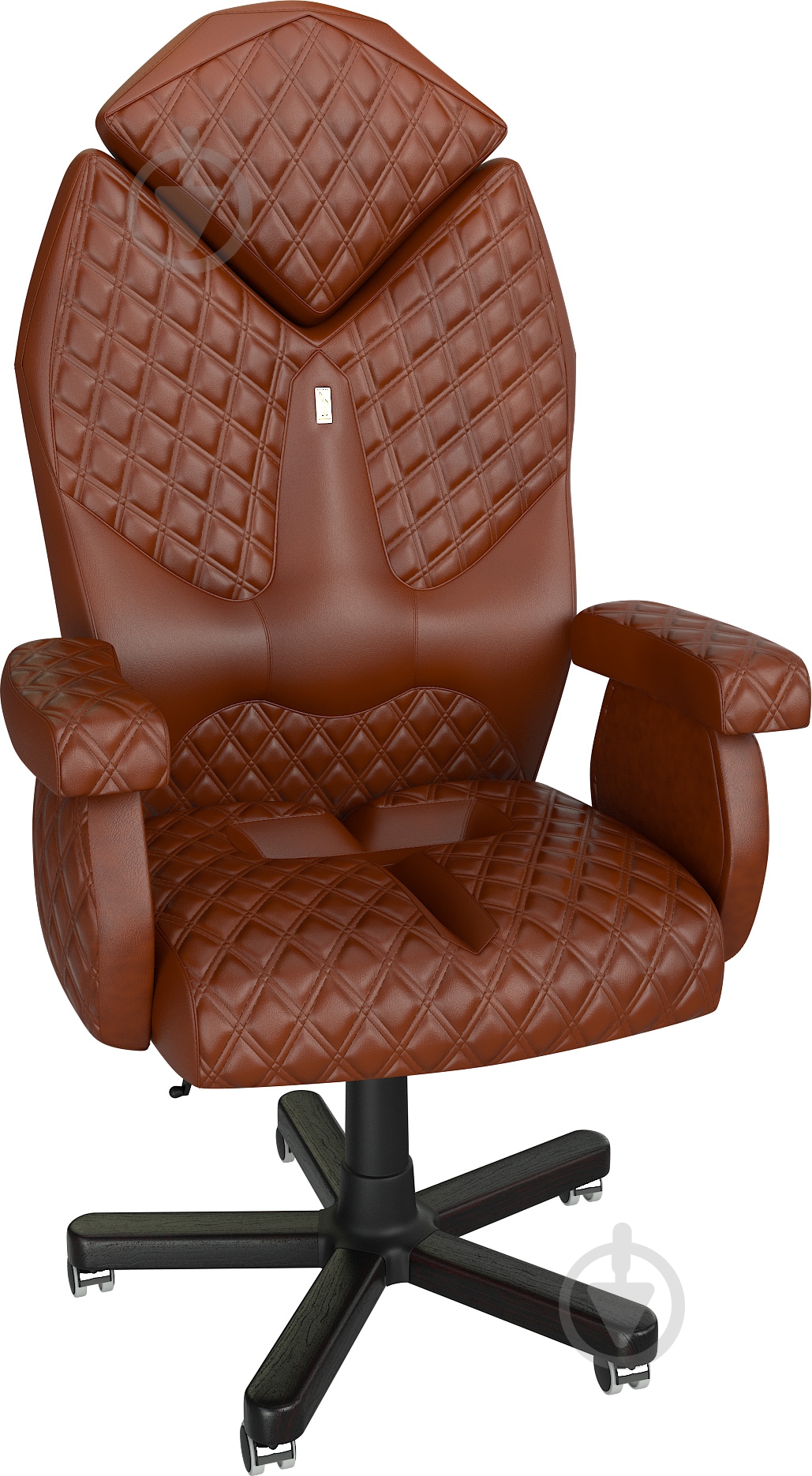 Крісло Kulik System Diamont 0101 коричневий - фото 1