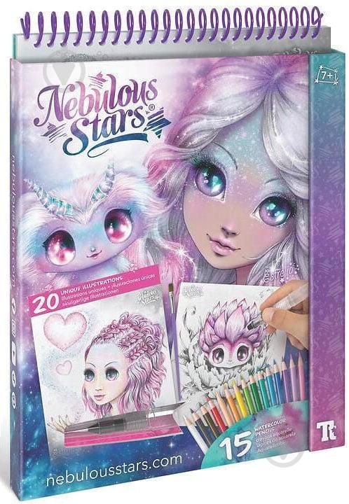 Набор для творчества Nebulous Stars Раскраска с водой Звездная акварель 11133 - фото 1