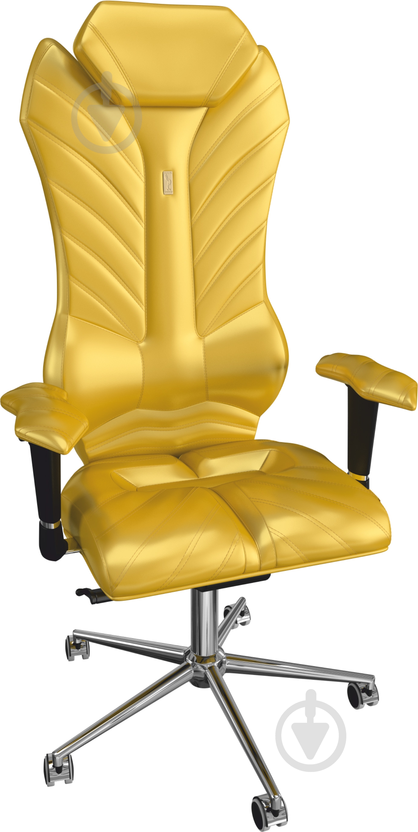 Кресло Kulik System Monarch 0201 золотой - фото 1