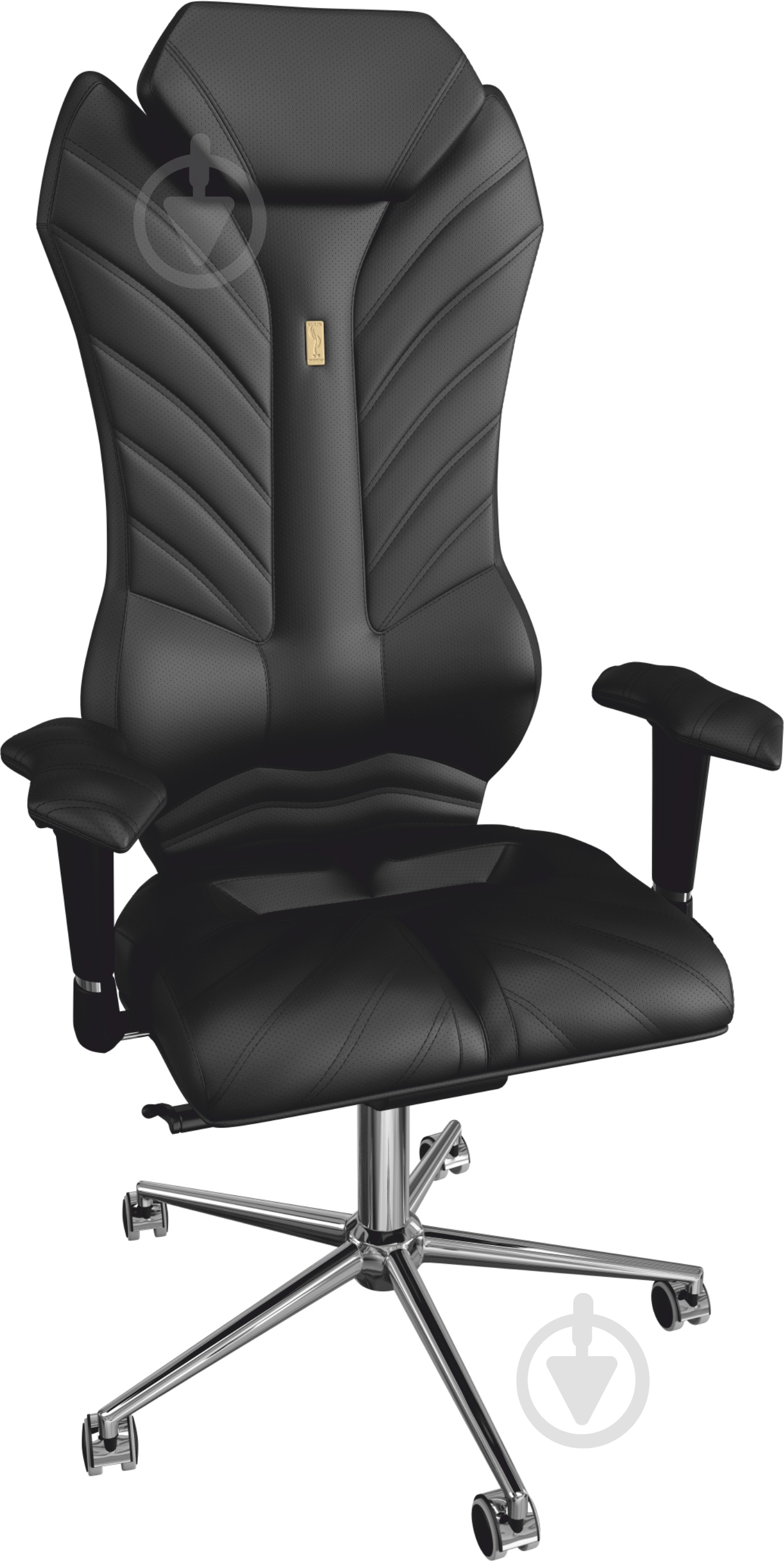 Крісло Kulik System Monarch 0202 чорний - фото 1 Крісло Kulik System Monarch 0202 чорний - фото 1