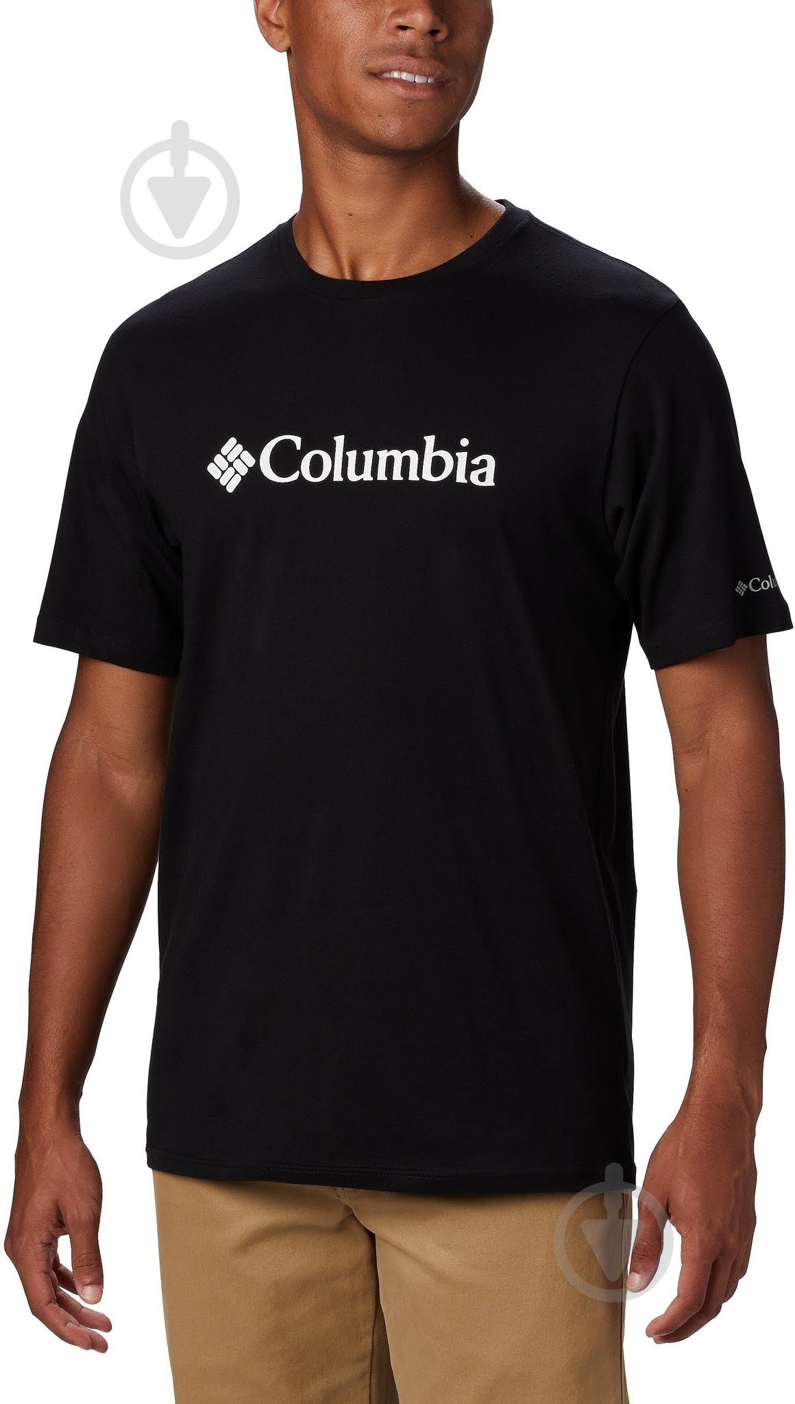 Футболка Columbia CSC Basic Logo 1680053-010 р.S чорний - фото 1