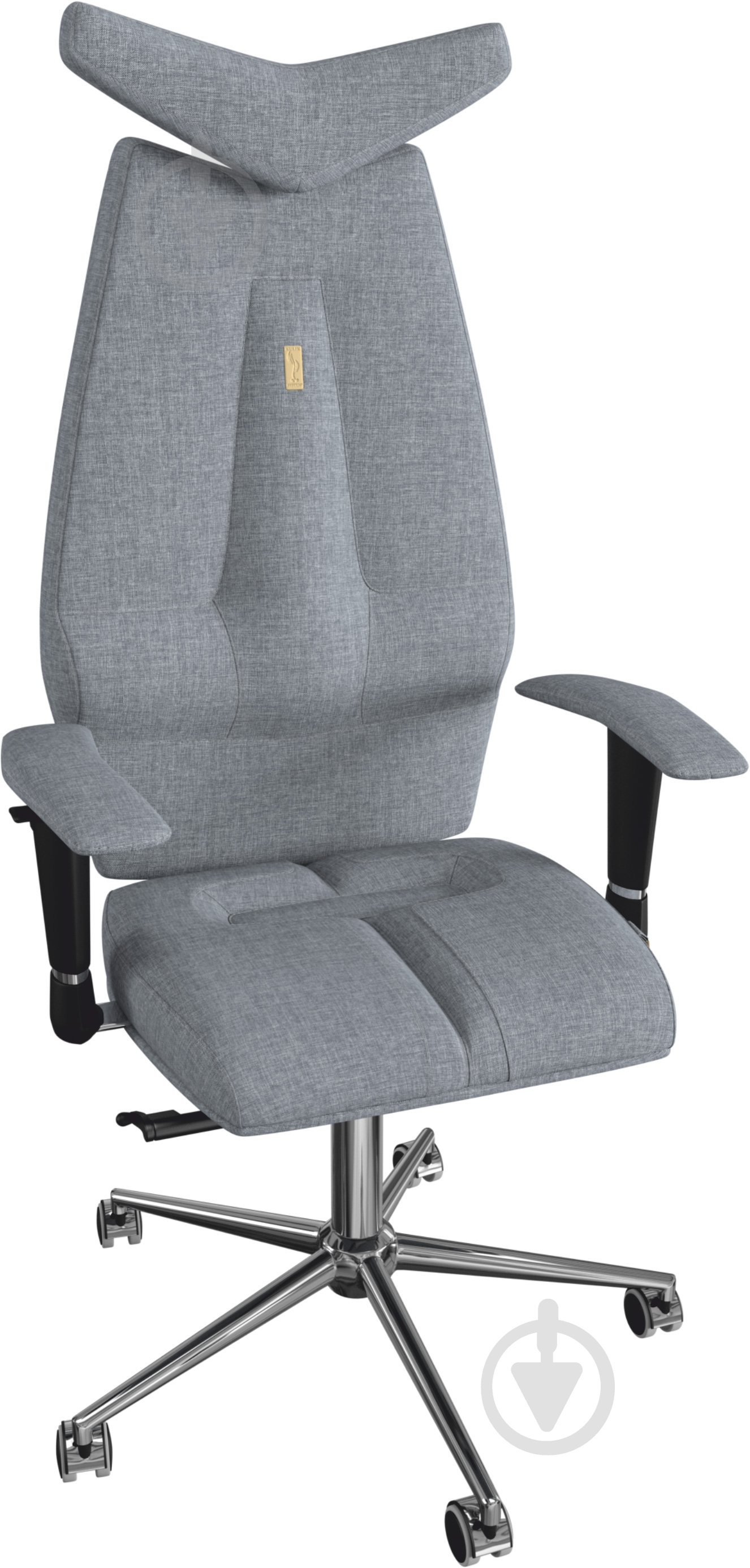 Кресло Kulik System Jet 0304 серебристый - фото 1