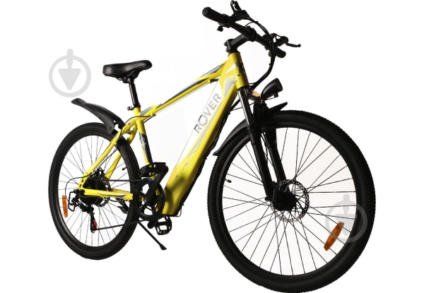 Электровелосипед Rover Cross 2 silver yellow - фото 3