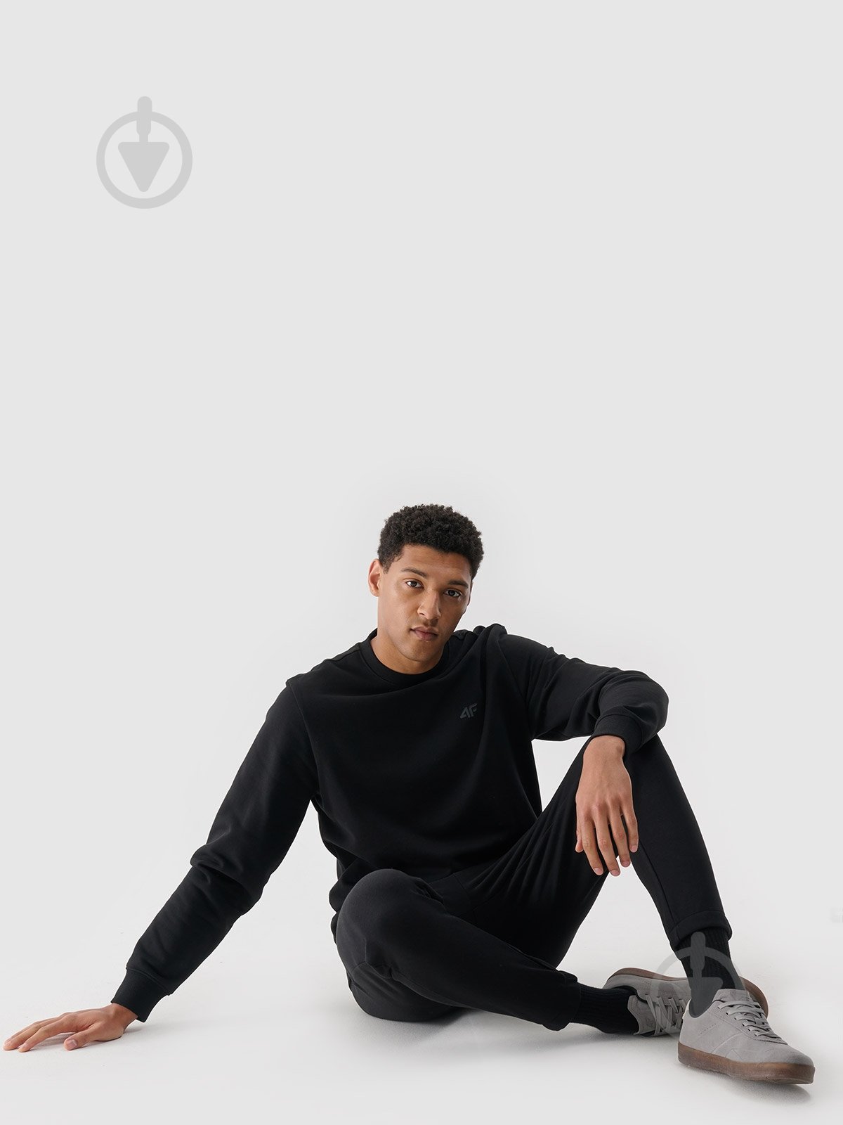 Світшот 4F SWEATSHIRT M1767 4FWMM00TSWSM1767-20S р.M чорний - фото 3